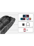 Hori Puff Pouch for Nintendo Switch 2 black travel case (British brand)