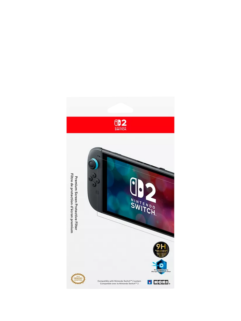 Hori screen protective filter for Nintendo Switch 2, UK version