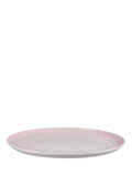 Le Creuset Stoneware Jardin Oval Serving Platter, 36cm, Shell Pink