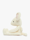 Marie-Chantal Ody Mouse plush toy Milky White (British brand)