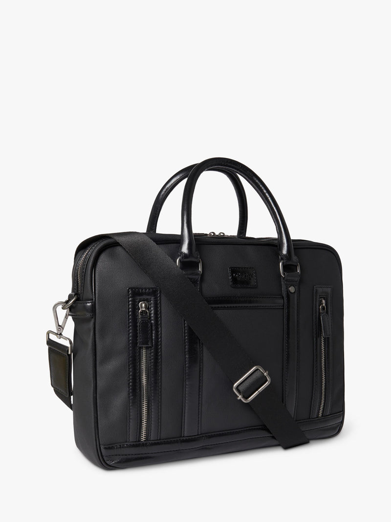 OSPREY LONDON Frontline laptop bag waxed canvas satchel, UK version
