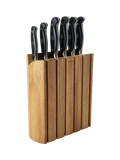 Robert Welch Professional Book Oak knife block with 6 knives - British product