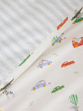 John Lewis Discovery Transport cot duvet cover set (British brand)