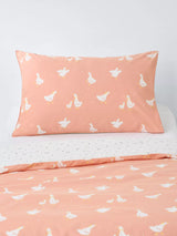 John Lewis John Lewis Wander Goose Reversible Duvet Cover & Pillowcase Set, Cot, Multi- Buy online at McGrocer