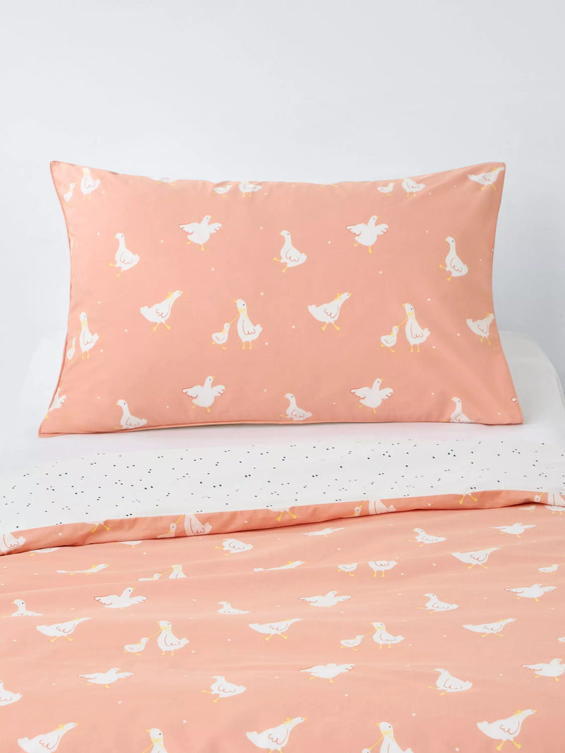 John Lewis Wander Goose cotbed duvet cover set, imported from the UK