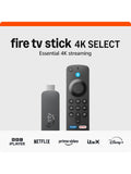 Amazon Fire TV Stick 4K streaming device with Alexa remote (British brand)