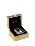 Royal Selangor pewter teddy money box in wooden gift box, imported from the UK