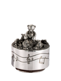 Royal Selangor pewter Woodland Friends music box, imported from the UK