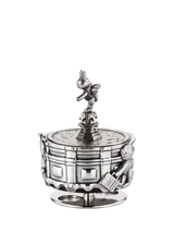 John Lewis Royal Selangor Pewter Piccadilly Circus London Bunny Rabbit Music Carousel- Buy online at McGrocer