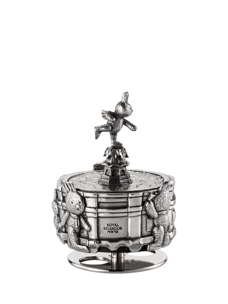 Royal Selangor pewter carousel Piccadilly Circus bunny 9.5cm - British product