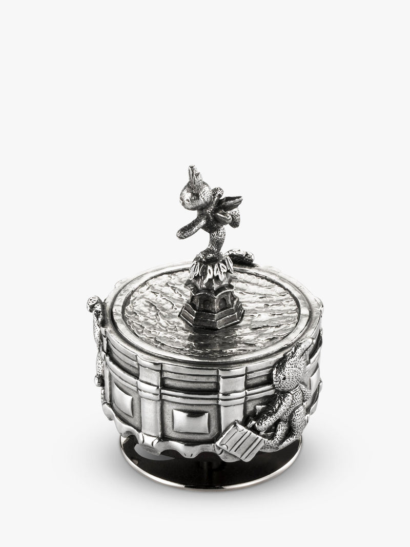 Royal Selangor pewter carousel Piccadilly Circus bunny 9.5cm - British product