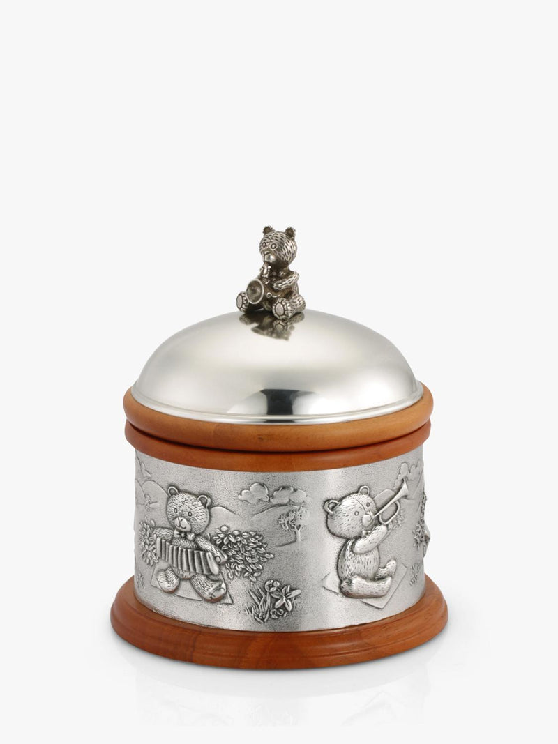 Royal Selangor pewter music box Teddy Bears Picnic - British product