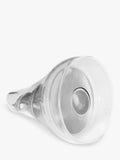 Royal Selangor Helix pewter wine funnel with sieve, imported from the UK