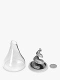 Royal Selangor Helix pewter wine funnel with sieve, imported from the UK