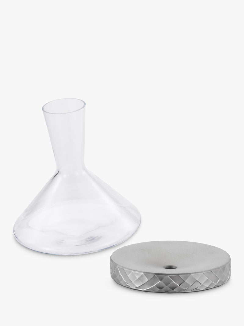 Royal Selangor decanter 1L with cooling coaster clear - British product