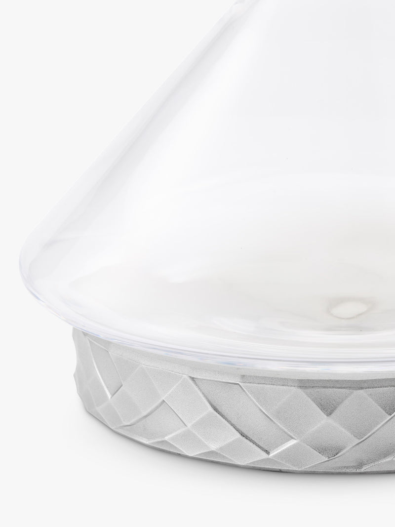 Royal Selangor decanter 1L with cooling coaster clear - British product
