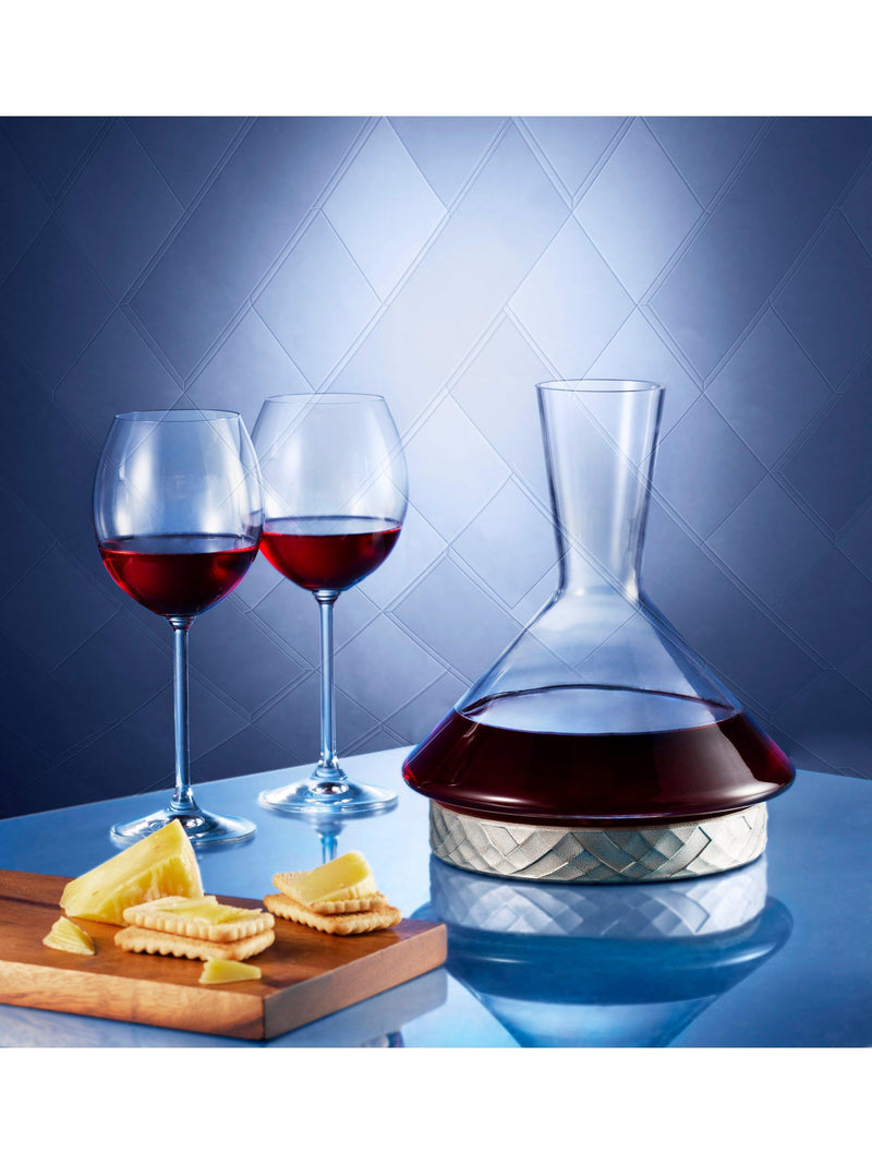 Royal Selangor decanter 1L with cooling coaster clear - British product