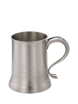 John Lewis Royal Selangor Crown & Rose Eton Pewter Tankard in Wooden Gift Box 1 Pint- Buy online at McGrocer