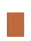 Longchamp Le Foulonné Leather Passport Cover