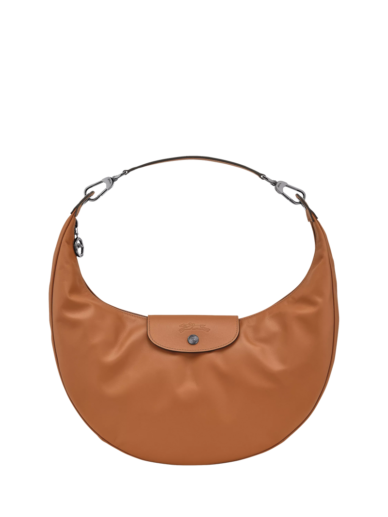 Longchamp Le Pliage Xtra L leather shoulder bag, imported from the UK