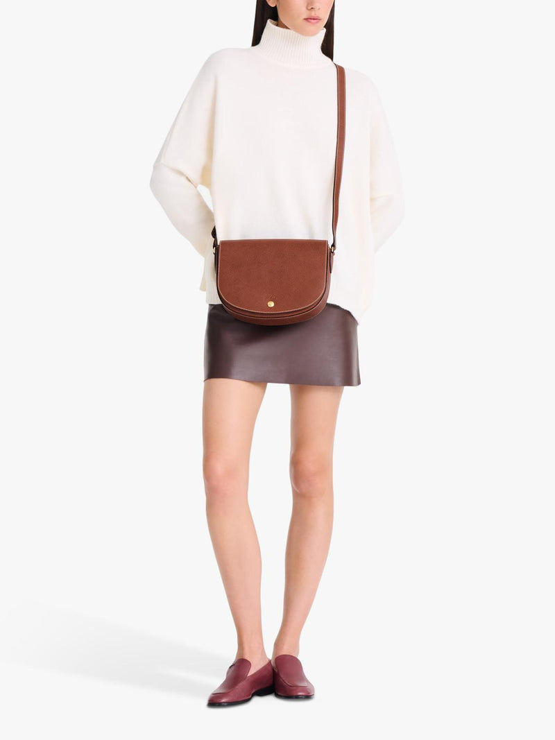 Longchamp Épure M crossbody bag in Russian leather (British brand)