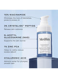 Medik8 Niacinamide Peptides serum 30ml, imported from the UK
