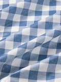 John Lewis blue gingham tablecloth 230x140cm, UK version