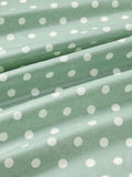 John Lewis green spot print PVC tablecloth 230x140cm (British brand)