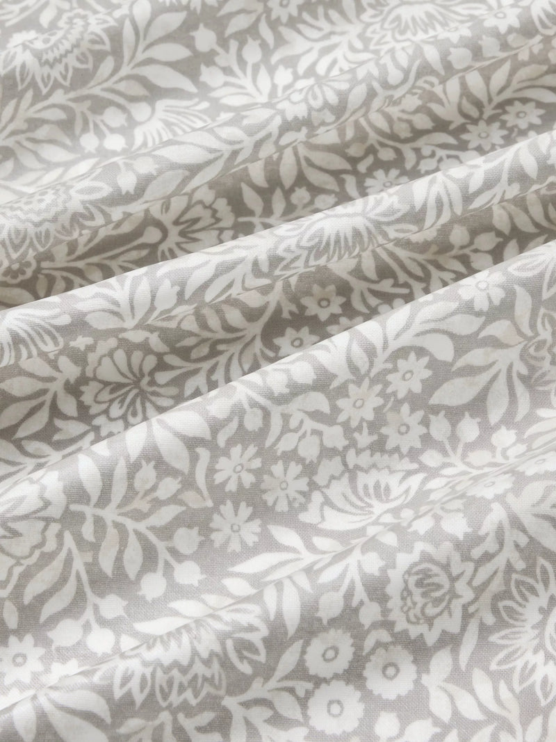 John Lewis PVC tablecloth Hidcote print grey 180x140cm, UK version