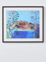 John Lewis John Lewis Raoul Dufy 'A Pool at Golfe Juan, 1927' Framed Print and Mount, 54 x 62cm, Blue- Buy online at McGrocer