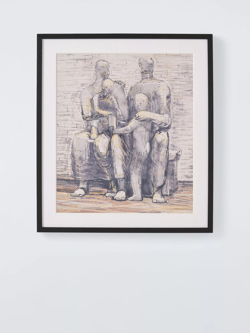 John Lewis Henry Moore framed print 62x54.5cm, UK version