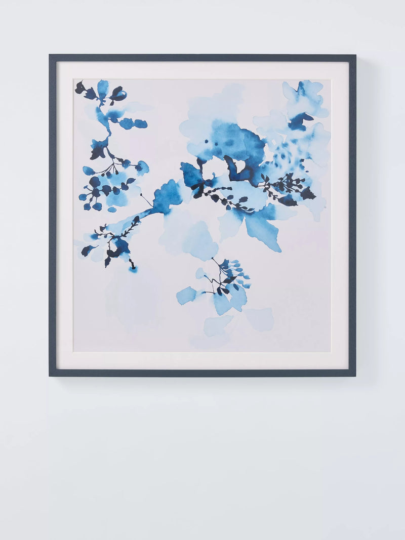 John Lewis framed print Indigo Rock 9 82x79cm, imported from the UK