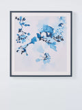 John Lewis framed print Indigo Rock 9 82x79cm, imported from the UK