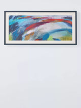 John Lewis John Lewis Karen Birchwood Colour Storm 3 Framed Print 48 x 102cm- Buy online at McGrocer