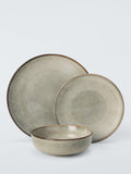 John Lewis Artisan stoneware dinnerware set 12 piece natural - British product