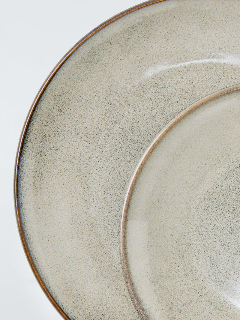 John Lewis Artisan stoneware dinnerware set 12 piece natural - British product