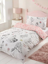 John Lewis Disney Princess Reversible Duvet Cover & Pillowcase Set, Single- Buy online at McGrocer