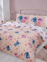 John Lewis Disney Lilo & Stitch Reversible Duvet Cover and Pillowcase Set, Double- Buy online at McGrocer