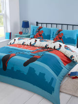 John Lewis Spiderman Reversible Duvet Cover and Pillowcase Set, Double- Buy online at McGrocer