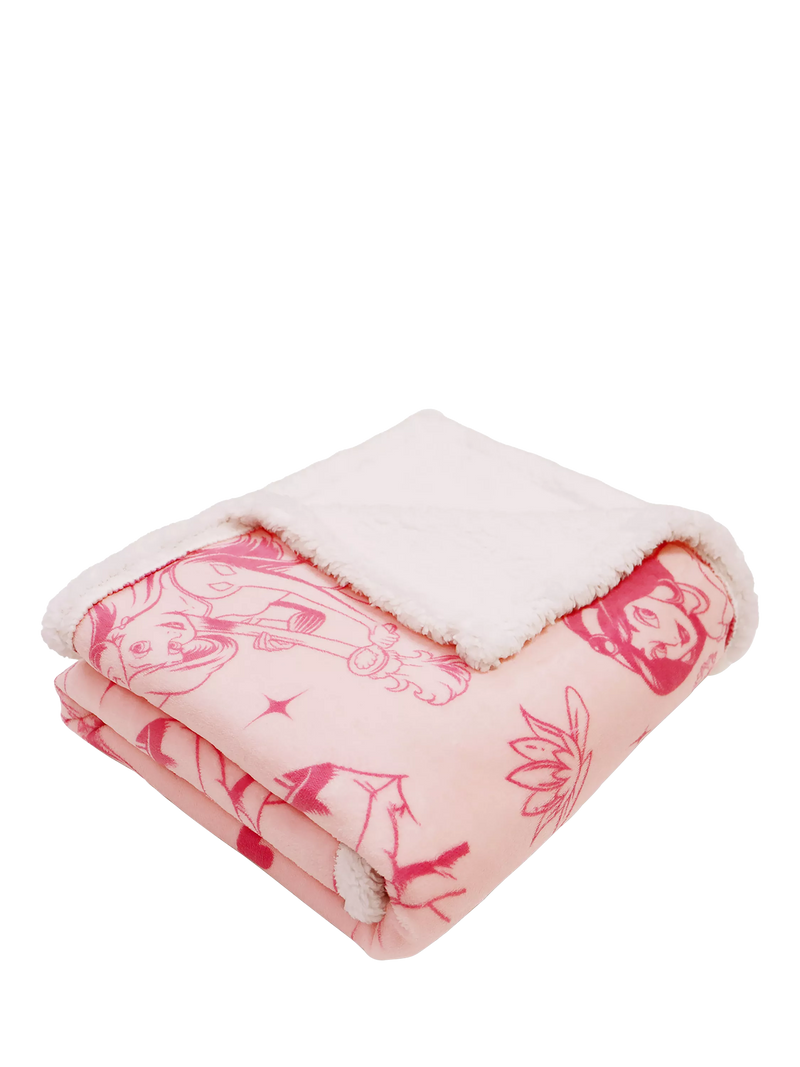 Disney Princess sherpa blanket 150x100cm (British brand)