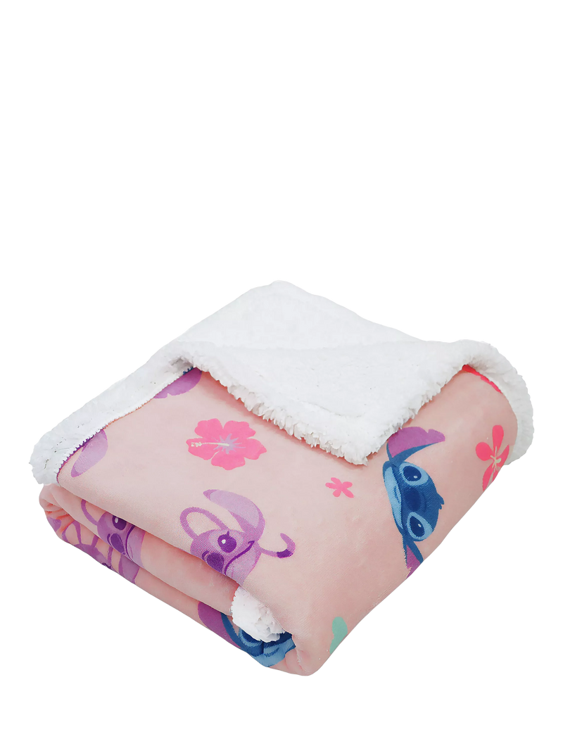 Disney Lilo & Stitch fleece blanket 150x100cm, imported from the UK