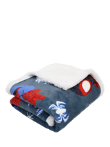 John Lewis Spidey And His Amazing Friends Spider-Man Sherpa Blanket- Buy online at McGrocer