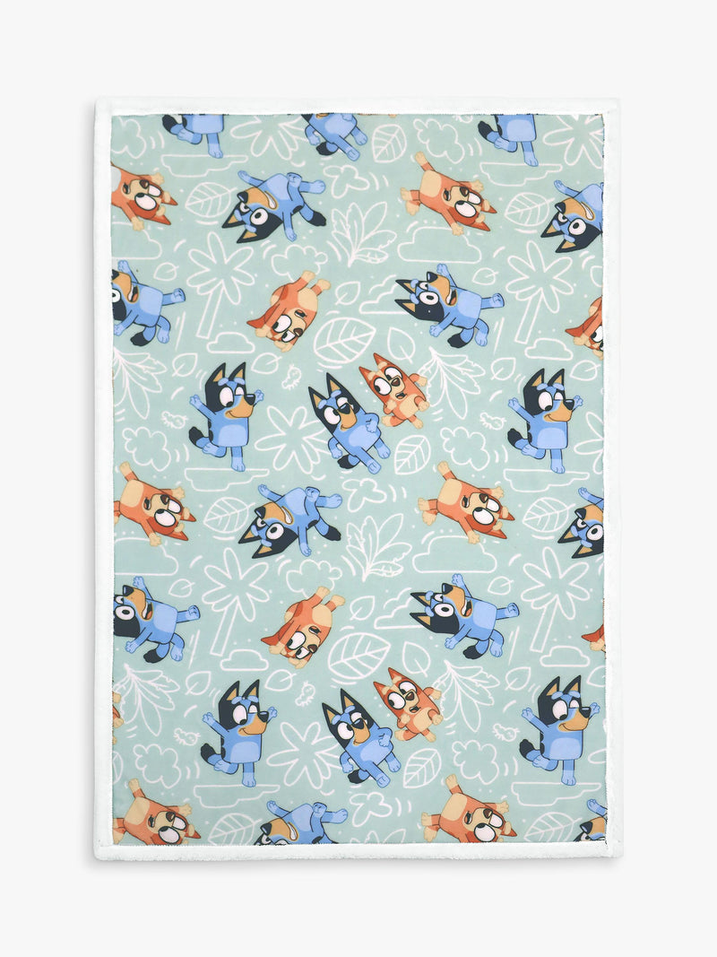 Bluey sherpa blanket 150x100cm, imported from the UK