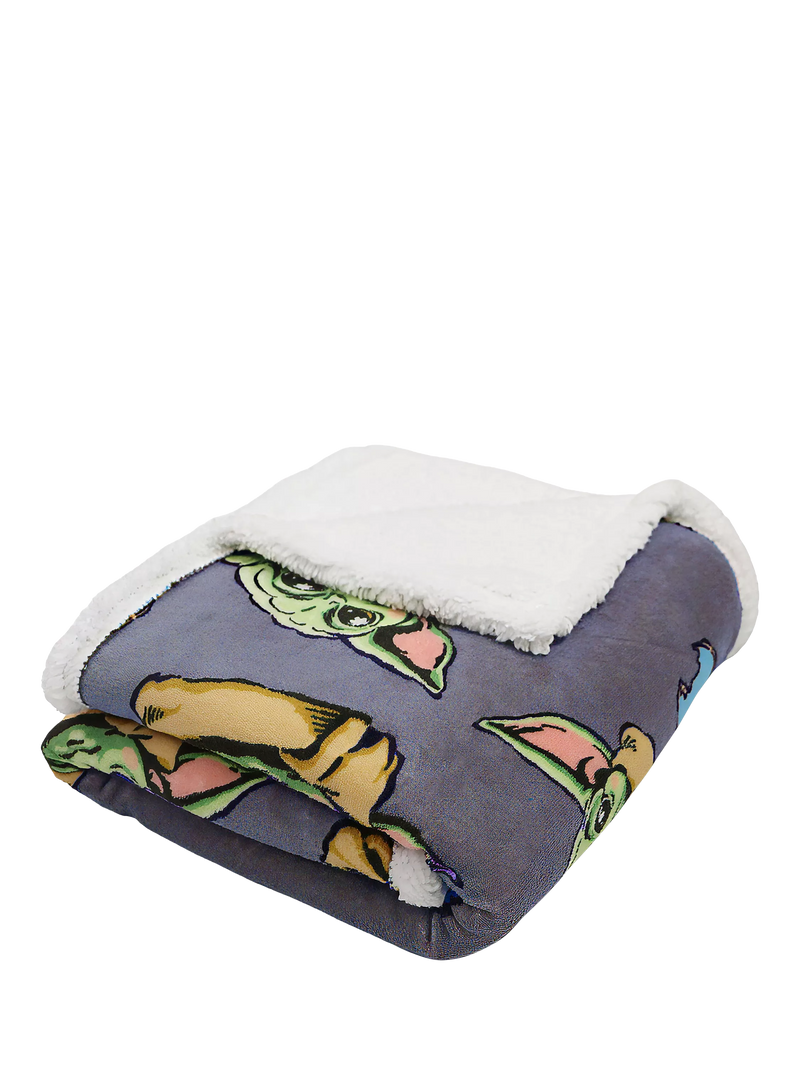 Star Wars The Mandalorian Sherpa Blanket
