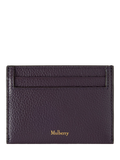 Mulberry Continental Small Classic Grain Leather Credit Card Slip