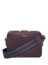 John Lewis Aspinal of London Leather Crossbody Camera Bag, Fig- Buy online at McGrocer