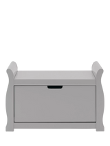 John Lewis Obaby Stamford Toy Box Warm Grey Wooden Toy Storage Box- Buy online at McGrocer