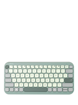 John Lewis ASUS Marshmallow KW100 Compact Wireless Keyboard Green Tea Latte- Buy online at McGrocer
