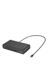 John Lewis ASUS DC300 Triple Display USB-C Dock, Black- Buy online at McGrocer