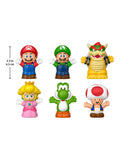 Fisher-Price Little People Super Mario figure set 6-pack - British product